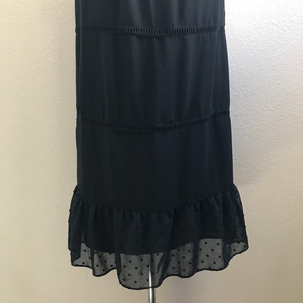 Black Ruffle Dress - Picture 4 of 4